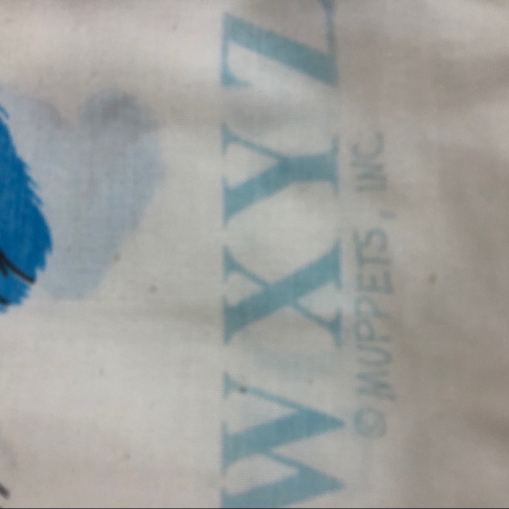 Vintage 80's Sesame Street Muppets J.P. Stevens & Co., Inc. Pillowcase - Picture 3 of 5